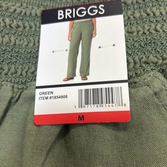 Briggs New York Sage Green Pants - Picture 4 of 4